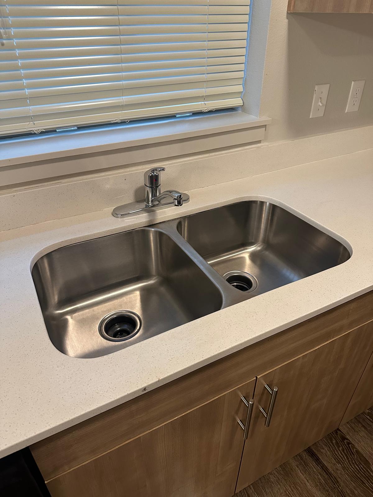 After: Sink and counters — like new — Keep Clean Solutions LLC