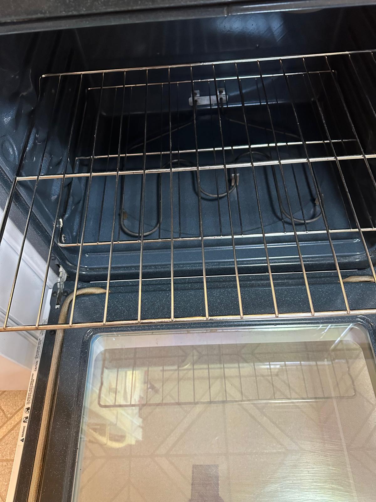 After: Racks back in place, like new — Keep Clean Solutions LLC